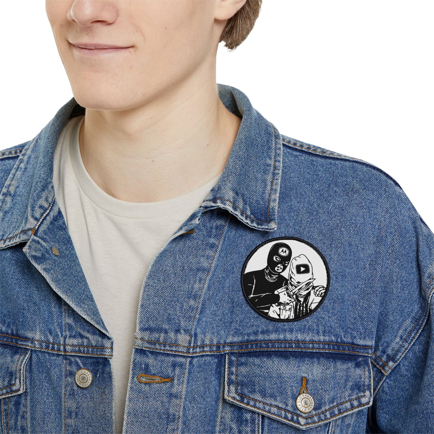 Moto embroidered patch