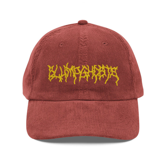 Slumpghoste - Corduroy Embroidered dad hat