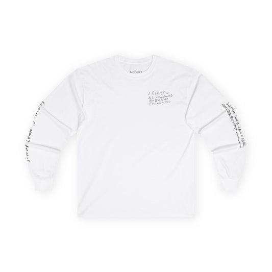 Soup church suit demon - white long sleeve