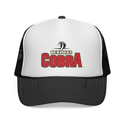 Cobra Trucker Hat — Vintage Racing Logo Mesh Cap