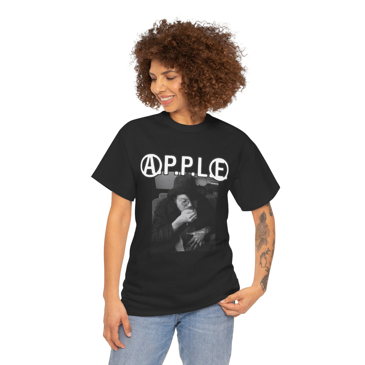 Apple Heavy Cotton Tee