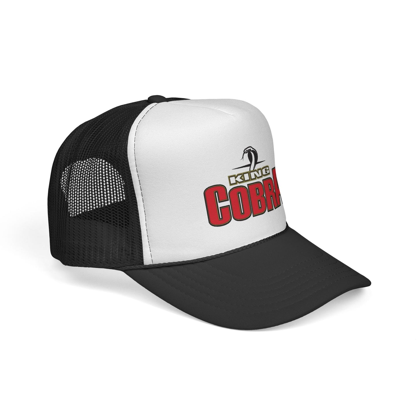 Cobra Trucker Hat — Vintage Racing Logo Mesh Cap
