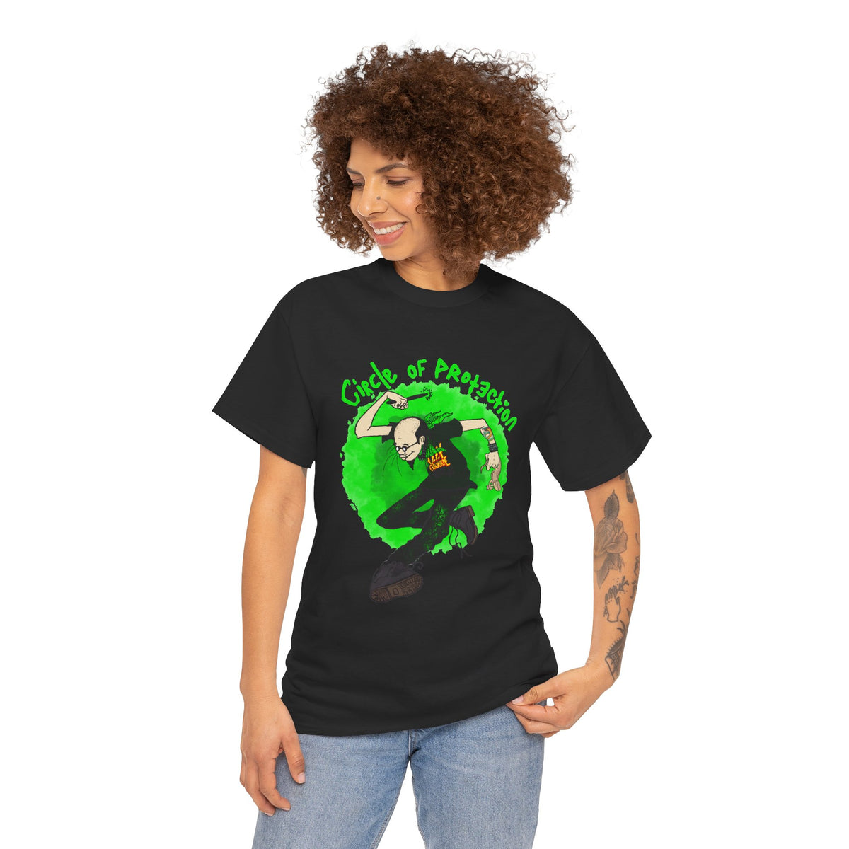 Circle of protection heavy cotton tee