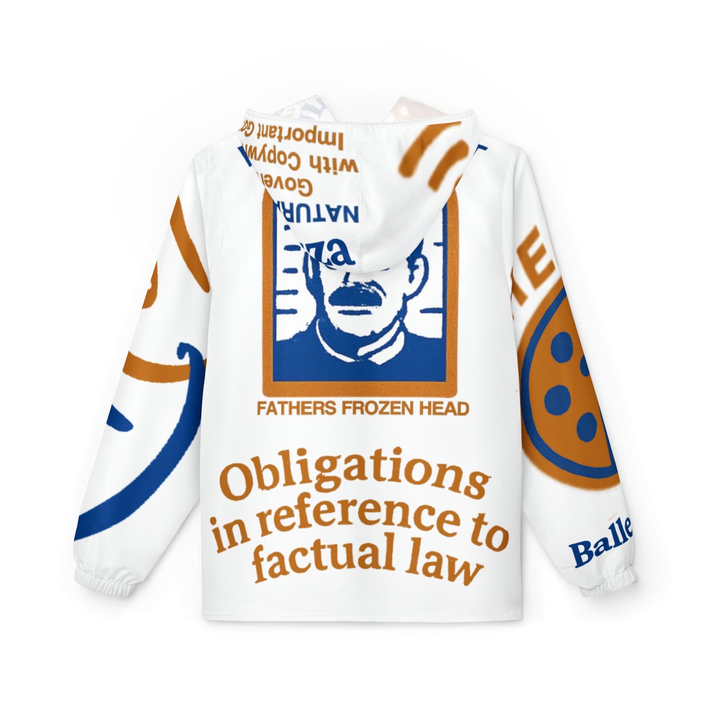 Ballet Pizza Windbreaker Jacket