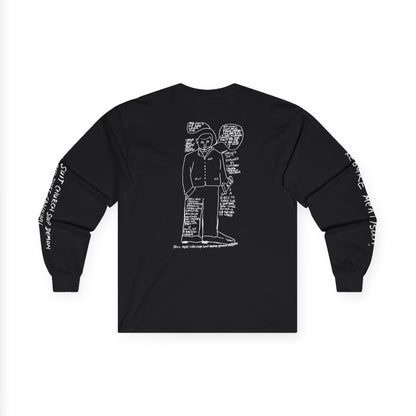Soup church suit demon - long sleeve black