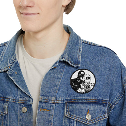 Moto embroidered patch