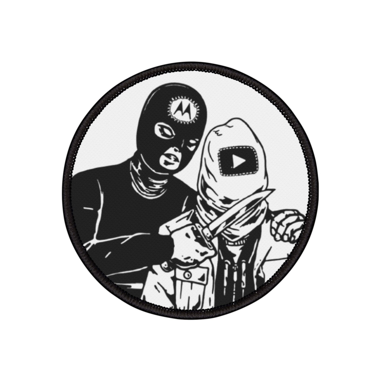 Moto embroidered patch