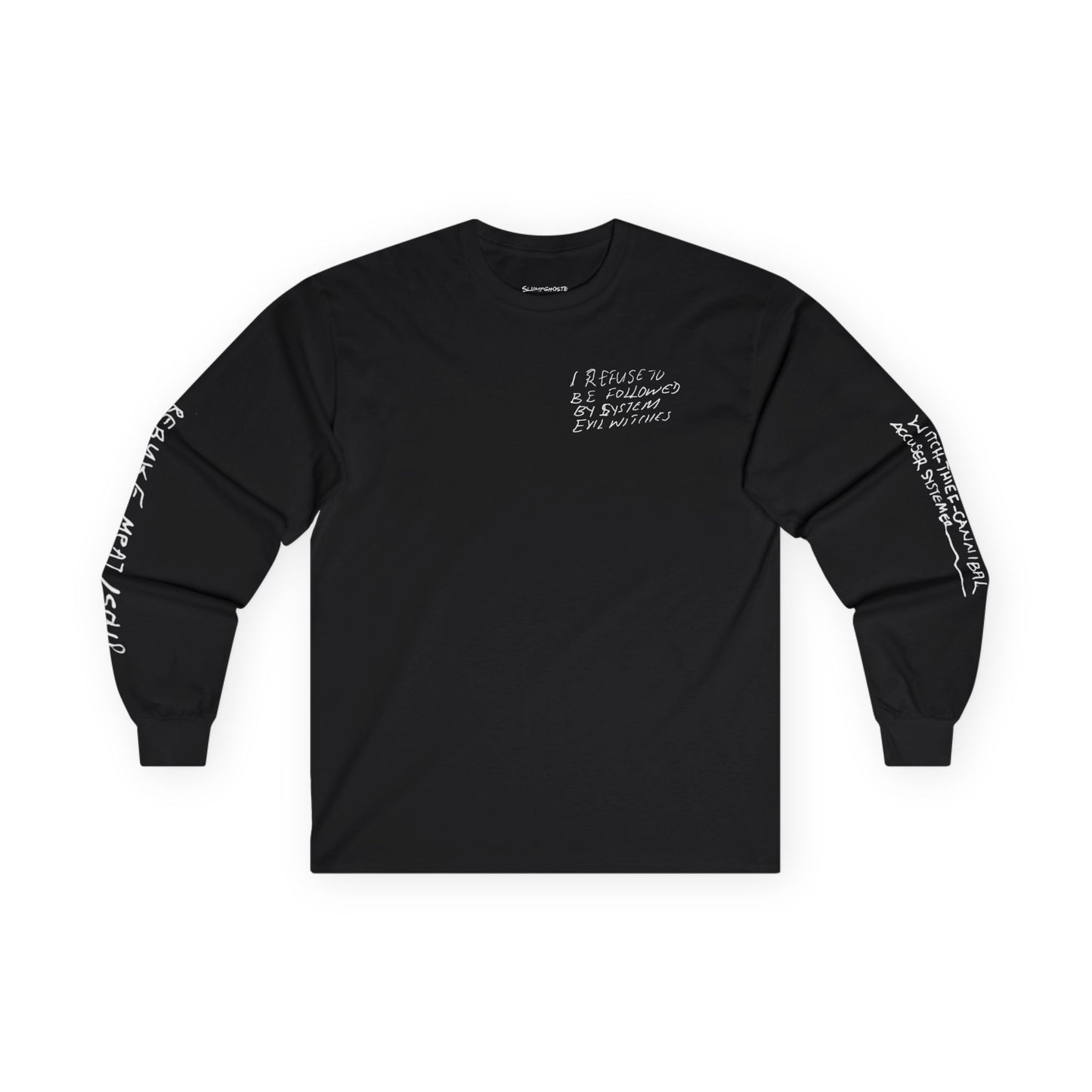 Soup church suit demon - long sleeve black