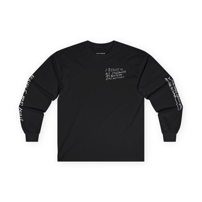 Soup church suit demon - long sleeve black