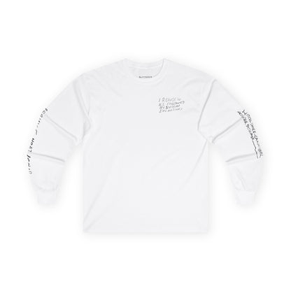 Soup church suit demon - white long sleeve