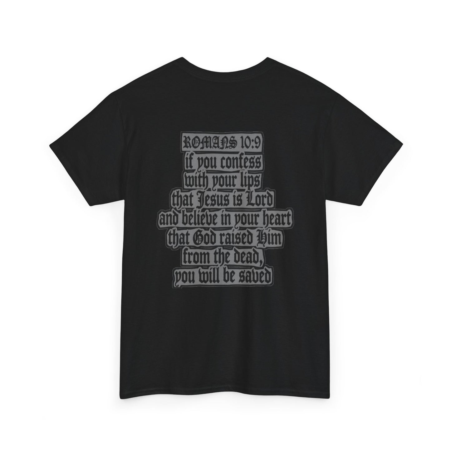 Romans ten nine - tee