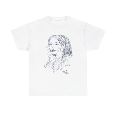 Björk - by David Lovins - t shirt
