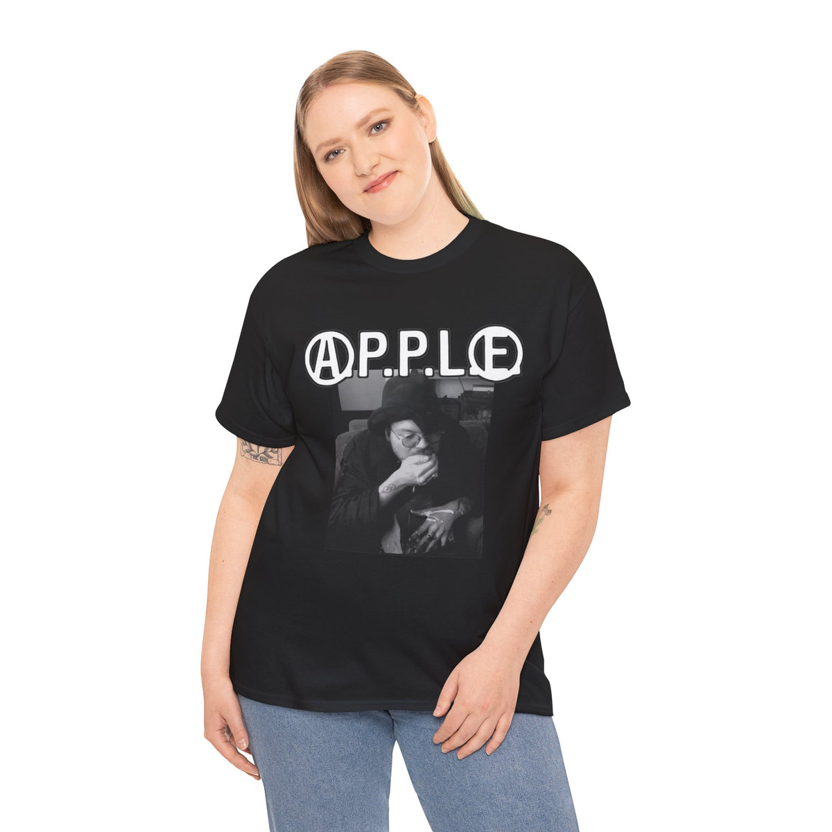 Apple Heavy Cotton Tee