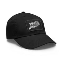 Cursed Dad Hat with Leather Patch (Rectangle)