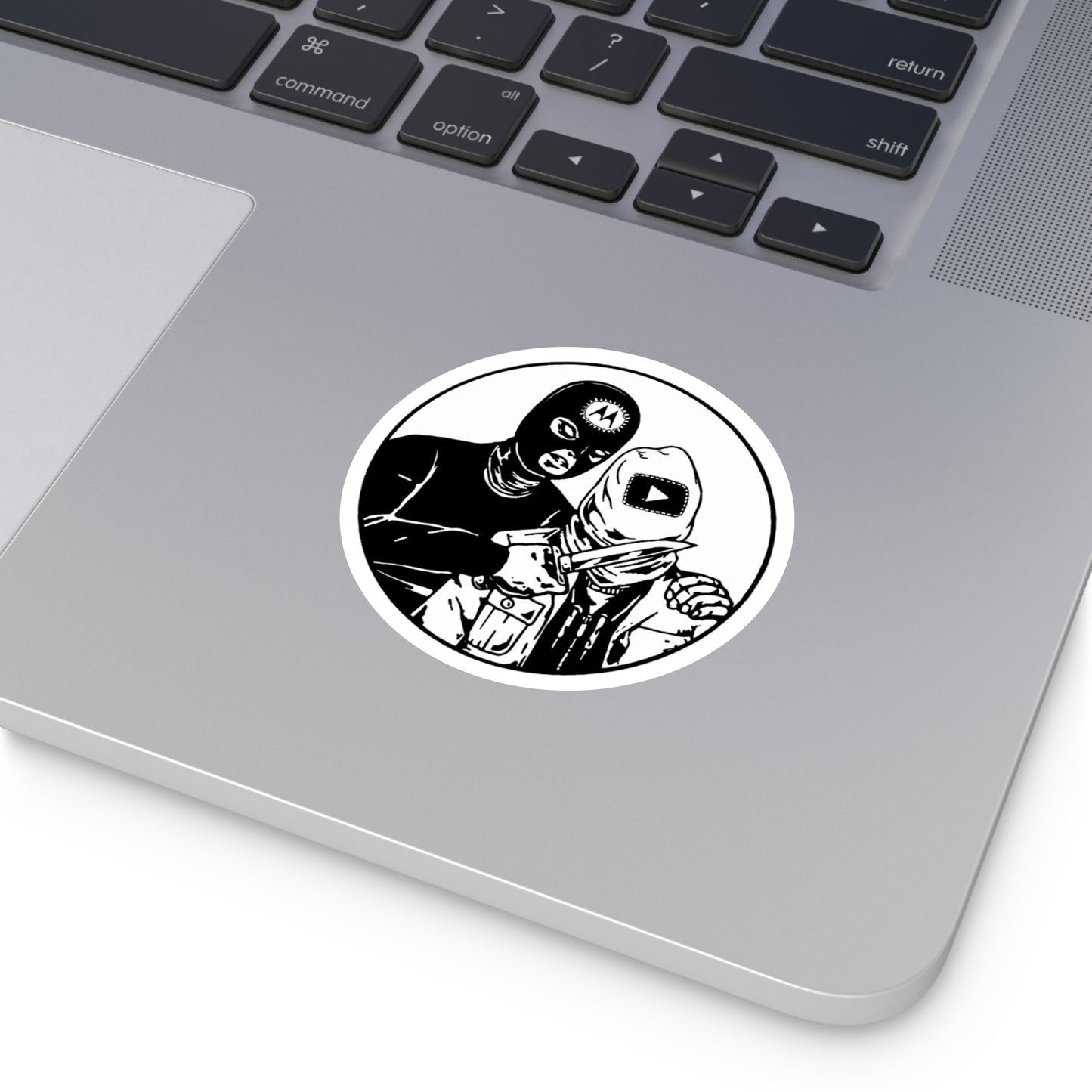Moto vinyl sticker