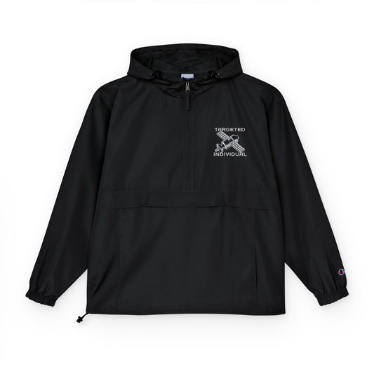 Targeted Individual Packable champion windbreaker