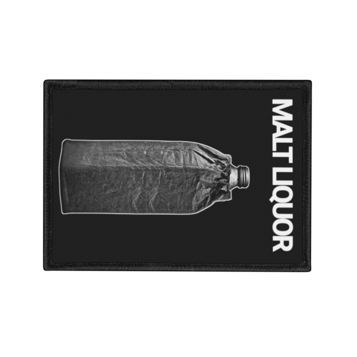 Malt liquor embroidered patch