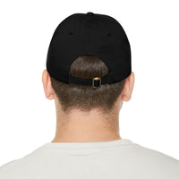 Sg scratch Dad Hat with Leather Patch